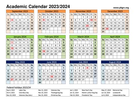 columbia university academic calendar 2023-24